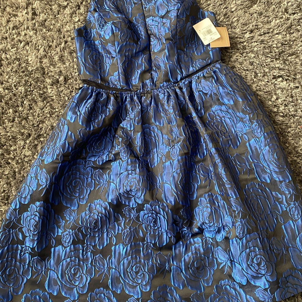Aidan by Aidan Mattox Kids Blue Floral Dress